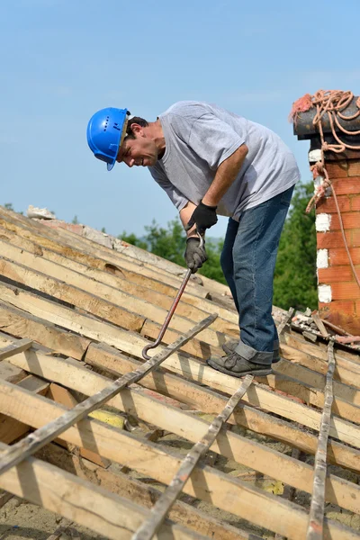 Dachdecker zwei — Stockfoto