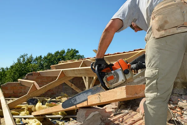 Roofer six — Stock Photo, Image