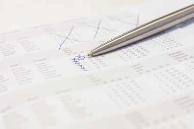 Bir takvimde işaretlenmiş daire