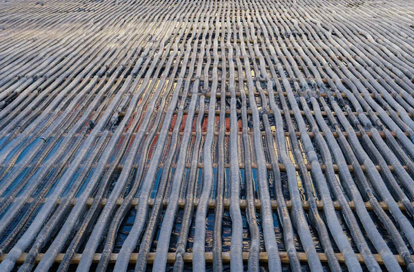 Sistema Tubulação Portátil Gelo Pista Sistemas Refrigerados Portáteis Exteriores Pista — Fotografia de Stock