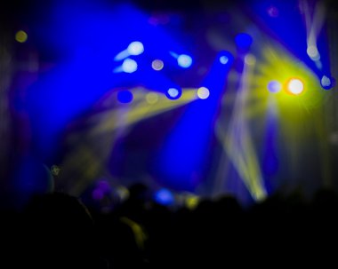 Fotoğraf eğlenceli rock konserinde, aktif yaşam tarzı olan gençlerin,