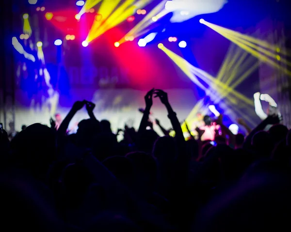 Fotoğraf eğlenceli rock konserinde, aktif yaşam tarzı olan gençlerin