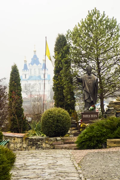 Kamianets-Podilskyi Ukrayna eski kule — Stok fotoğraf