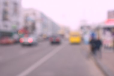 gece şehir soyut bokeh arka plan