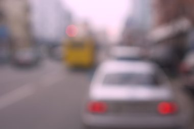 gece şehir soyut bokeh arka plan