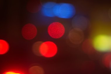 gece şehir soyut bokeh arka plan