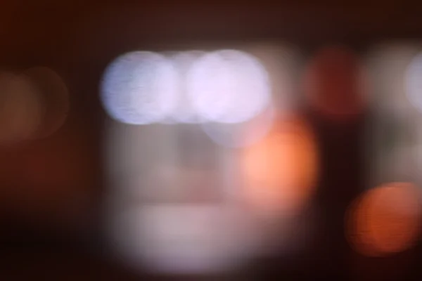 Noite cidade abstrato bokeh fundo — Fotografia de Stock