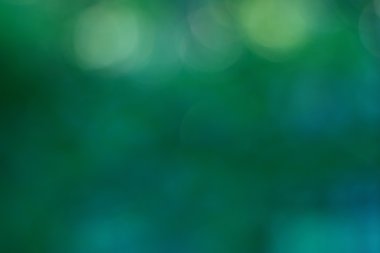 soyut dairesel yeşil bokeh arkaplanı.