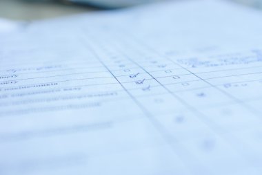 Görüntü bir memnuniyet anketi gösterir