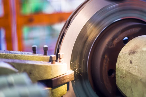 Turner working lathe. — Stock Photo, Image