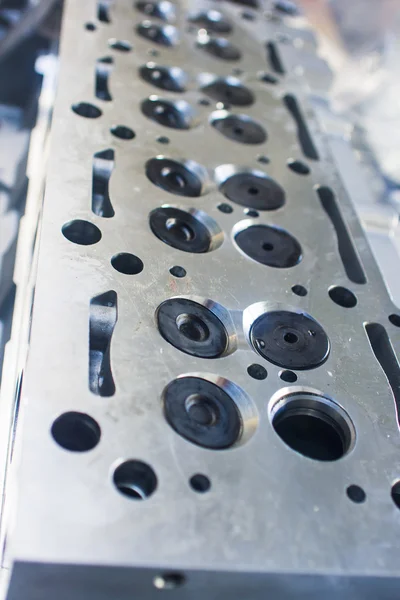 New cylinder head of a diesel engine — Stock Photo, Image