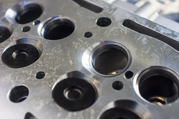 New cylinder head of a diesel engine — Stock Photo, Image