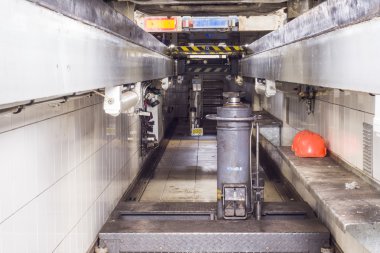 Atölye kamyon ve çukur