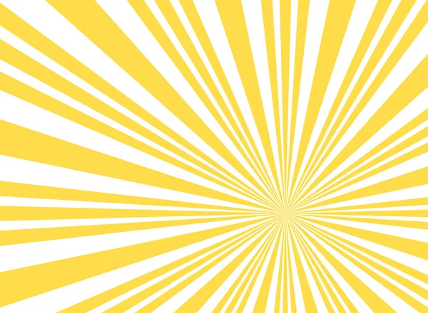 Fondo Amplio Luz Solar Color Amarillo Blanco Reventan Fondo Horizontal — Archivo Imágenes Vectoriales