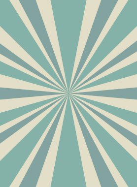 Güneş ışığı arka planı. toz turkuaz renk patlaması arka planı. Vektör gökyüzü çizimi. Güneş ışını güneş patlaması duvar kağıdı. Geçmişe dönük parlak fon. Eski poster ya da pankart