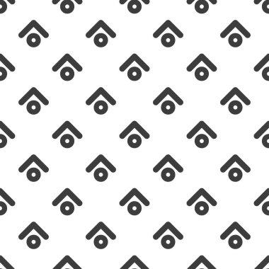 Beyaz arka planda siyah çizgileri olan kusursuz bir desen. Etnik simetrik arkaplan. Çapraz eşkenar dörtgen desen. Geometrik dikişsiz doku. Mozaik ekose. Damalı vektör illüstrasyonu.