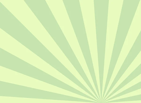 Lumière Soleil Large Fond Rétro Fané Fond Éclaté Couleur Vert — Image vectorielle