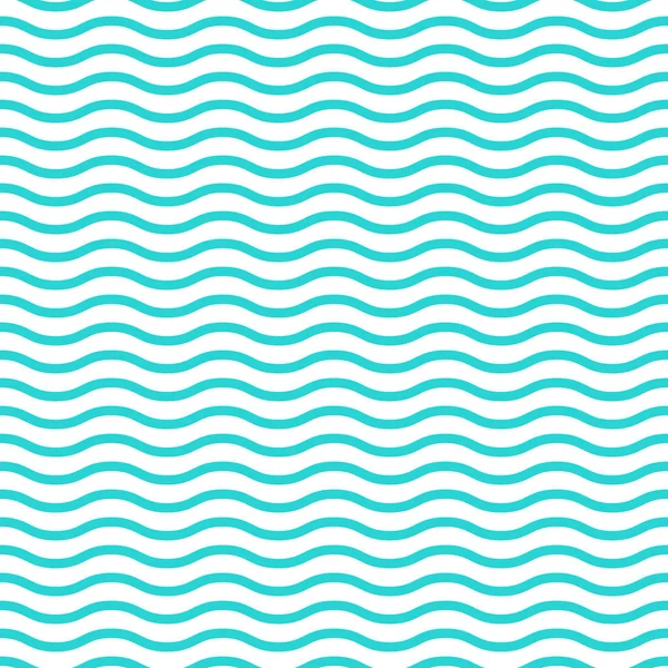 Dalgalı çizgiler. Mavi arka planda açık mavi yuvarlak çizgileri olan pürüzsüz bir doku. Vektör çizimi. Deniz duvar kâğıdı. Deniz arkaplanı. Yaz deseni