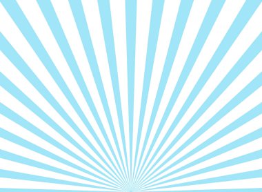 Güneş ışığı arka planı. toz mavisi renk patlaması arka planı. Vektör gökyüzü çizimi. Güneş ışını güneş patlaması duvar kağıdı. Geçmişe dönük parlak fon. Eski poster ya da pankart