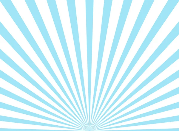 Rayos Sol Fondo Polvo Color Azul Estallido Fondo Ilustración Del — Archivo Imágenes Vectoriales