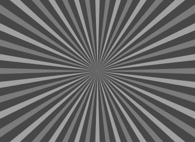 Klasik güneş ışığı arka planı. Beyaz röfleli gümüş rengi gri arka plan. Vektör soğuk illüstrasyon. Güneş ışını. Güneş patlaması duvar kağıdı. Retro gümüş arkaplan.