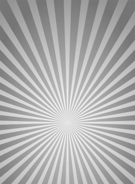 Klasik güneş ışığı arka planı. Beyaz röfleli gümüş rengi gri arka plan. Vektör soğuk illüstrasyon. Güneş ışını. Güneş patlaması duvar kağıdı. Retro gümüş arkaplan.