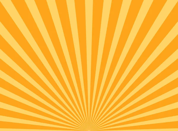 阳光的抽象背景 橙色爆裂背景 矢量图解 太阳光射束模式背景 复古明亮的背景 图库插图