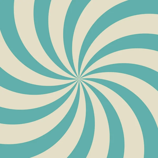 Luz Del Sol Espiral Amplio Fondo Color Azul Descolorido Beige — Archivo Imágenes Vectoriales