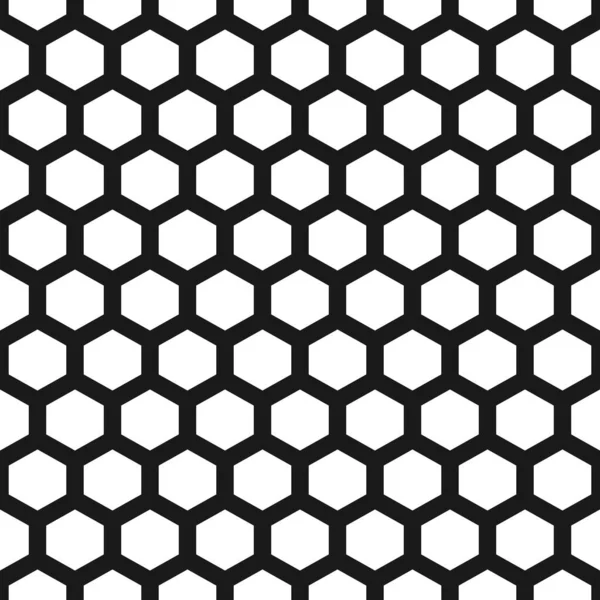 Naadloze Honingraten Cellen Achtergrond Hexagon Patroon Geometrische Naadloze Textuur Mozaïekruit — Stockvector