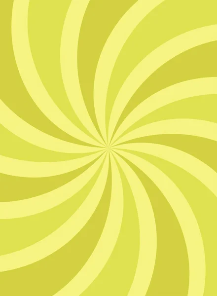 Luce Del Sole Retro Verticale Spirale Sfondo Colore Verde Salvia — Vettoriale Stock