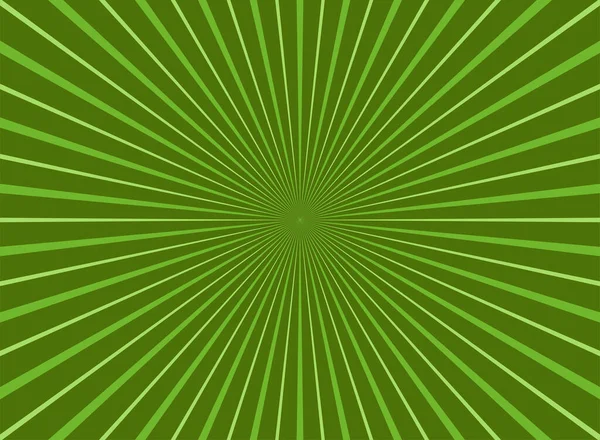 Sluneční Světlo Pozadí Zelená Barva Praskla Pozadí Vektorová Ilustrace Sluneční — Stockový vektor