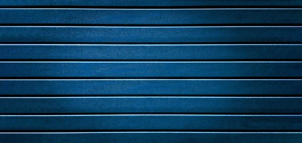 Turquoise Background Texture Fence Siding Plastic Fence Turquoise Blue Striped — Stock Photo, Image