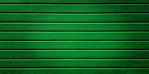 Groen Hout Achtergrond Textuur Het Hek Gevelbekleding Kunststof Hek Groen — Stockfoto