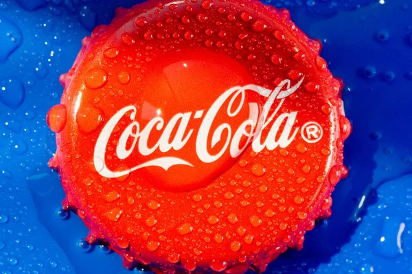 Tyumen Rusia Juni 2020 Minuman Coca Cola Diproduksi Dan Diproduksi — Stok Foto