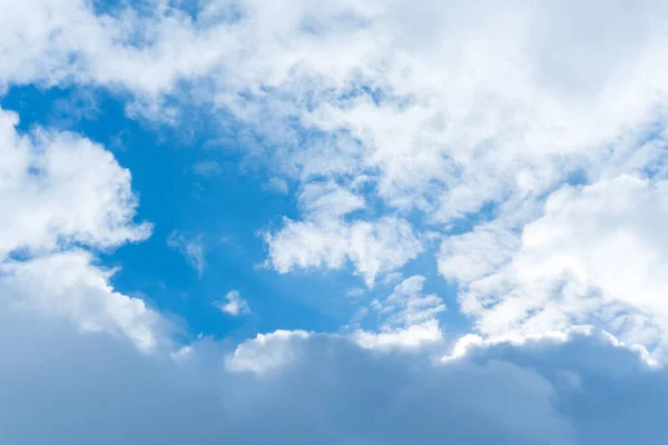 Natural Cloudscape Blue Sky Floating Clouds Blue Sky Background Blue — Stock Photo, Image