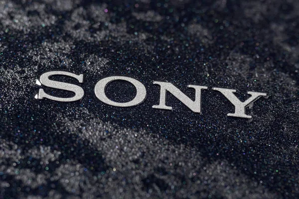 Tjumen Russland Mai 2021 Sony Logo Sony Ist Ein Japanisches — Stockfoto