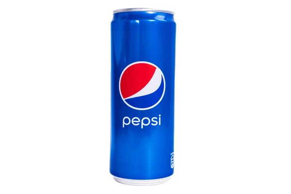 Tyumen Oroszország Április 2021 Pepsi Egy Szénsavas Üdítőital Amelyet Pepsico — Stock Fotó