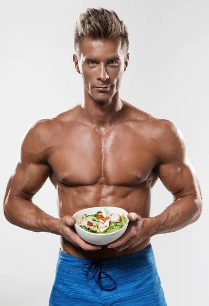 Young handsome athlete — Stock Photo, Image