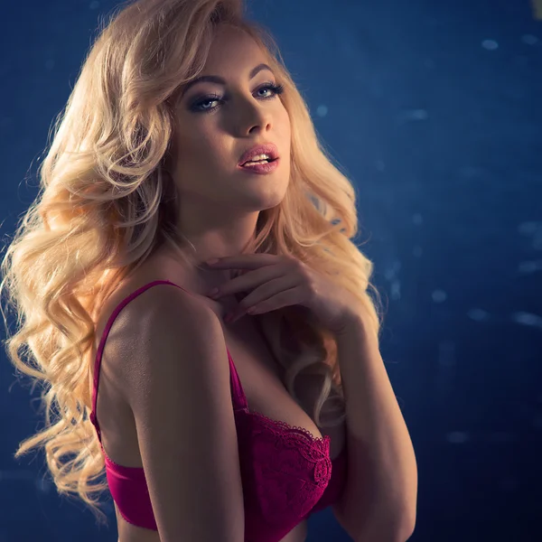 Sexy blondýnka — Stock fotografie