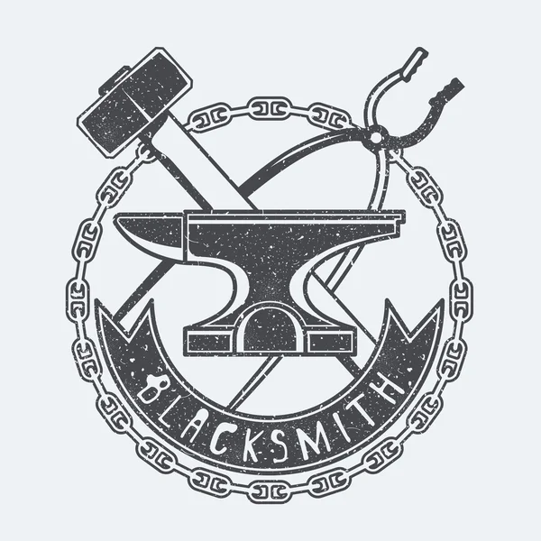 Blacksmith — Stock Vector