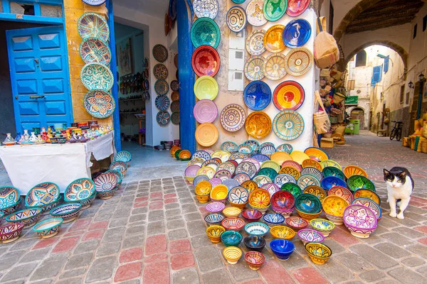 Souvenirs Marroquíes Distrito Medina Essaouira Marruecos — Foto de Stock