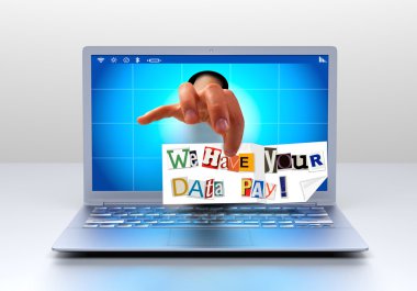 Ransomware Ransomnote - bilgisayar Visus