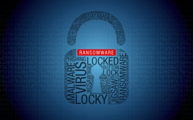 Ransomware asma kilit - bilgisayar Visus
