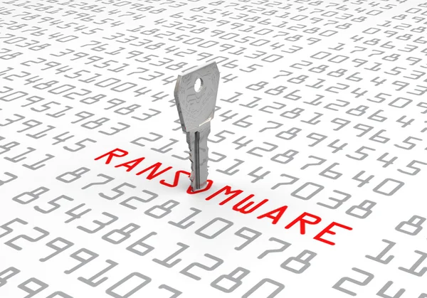 Ransomware Ransomnote - Computer Visus — Stock Photo, Image