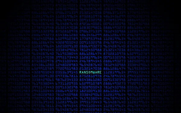 Passwort-Vorhängeschloss-Virus-Konto — Stockbild Ransomware-Virus am Computer — Stockfoto