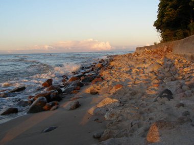 Baltık Denizi 'nde gün batımı