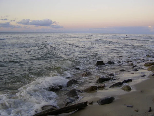 バルト海の夕日 — ストック写真