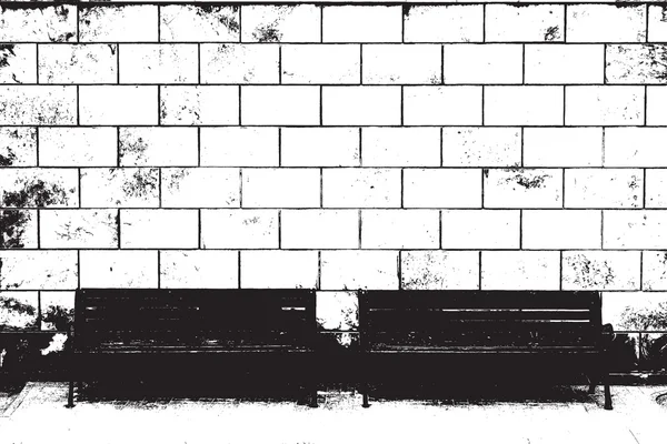 Textura de superposición de muro de ladrillo — Vector de stock