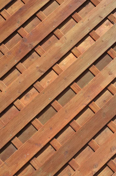 Tavole di legno diagonali — Foto Stock
