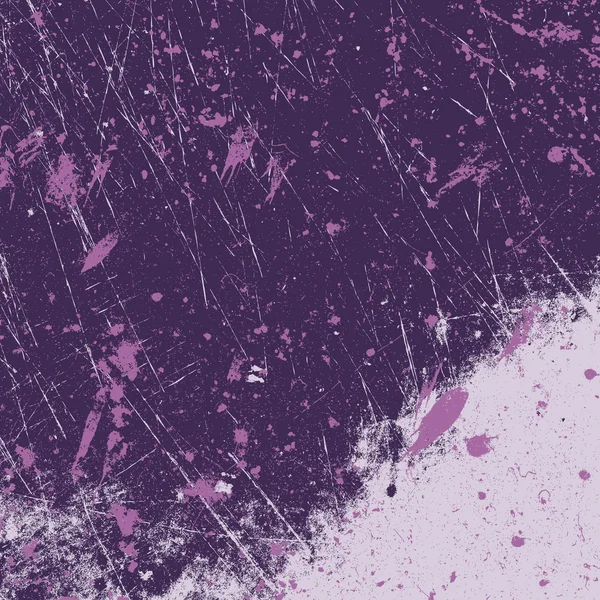 Farbe lila getropfte Textur — Stockvektor